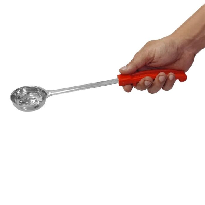 Vogue Rode Geperforeerde Solide opscheplepel 60ml