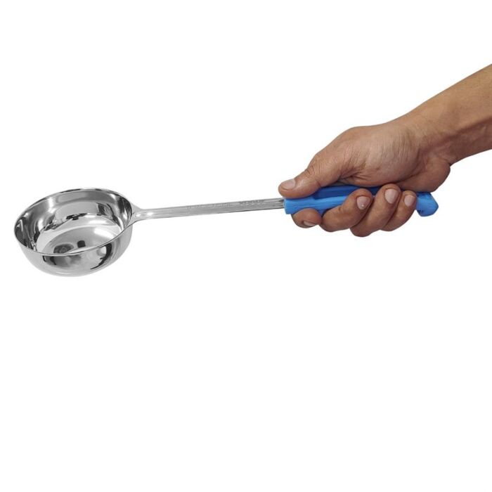 Vogue Blauw Massief opscheplepel 236ml