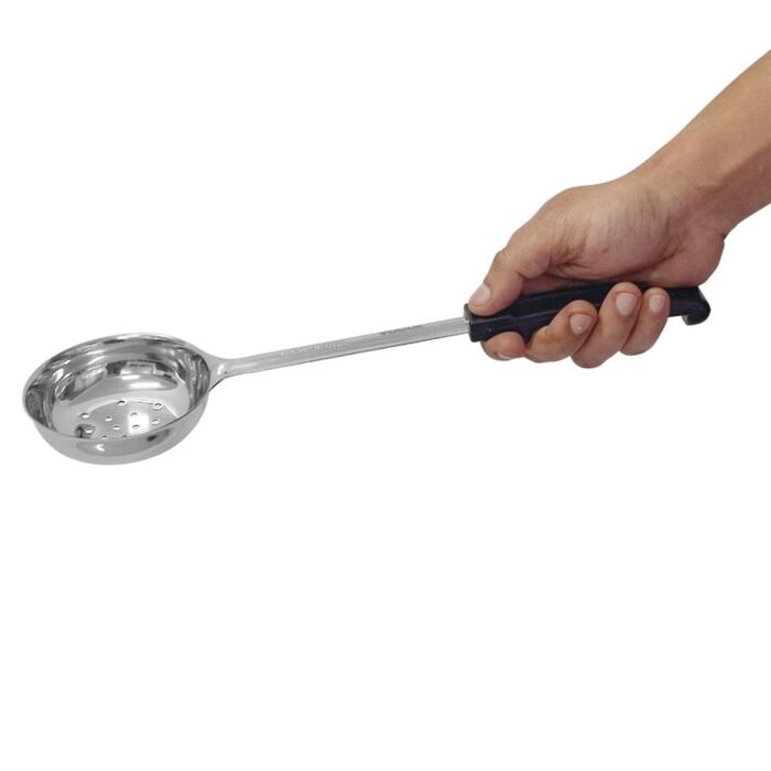 Vogue Zwarte Geperforeerde opscheplepel 177ml