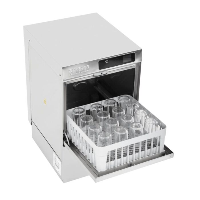 Buffalo Digitale Onderaardse Glazenwasser Met Afvoerpomp 400mm Mand 2.9Kw