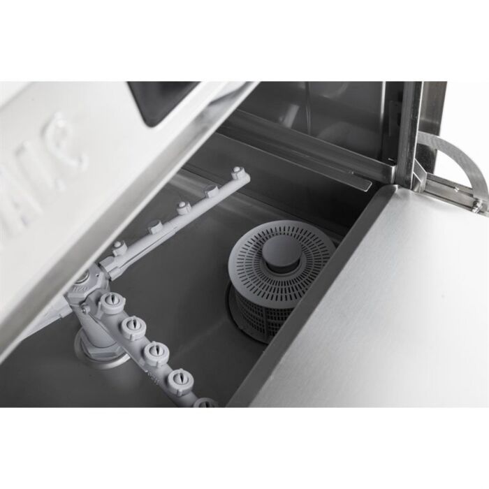 Buffalo Digitale Onderbouw Vaatwasser Met Afvoerpomp 500mm Mand 2.9Kw Enkelvoudige Fase