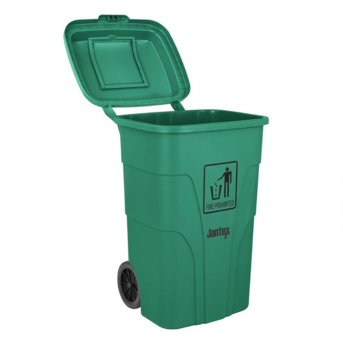 Jantex 120Ltr Container Met Voetpedaal Groen