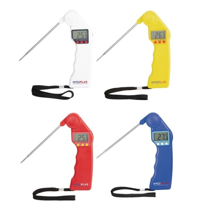 Hygiplas Easytemp kleurgecodeerde blauwe thermometer