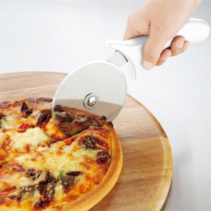 Hygiplas RVS pizzawiel wit 10cm