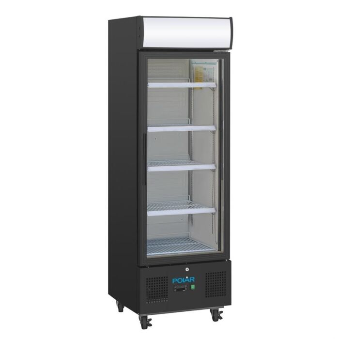 Polar G-Series Rechtopstaande Display Koeling 218Ltr Zwart