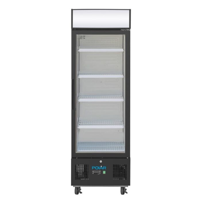 Polar G-Series Rechtopstaande Display Koeling 218Ltr Zwart
