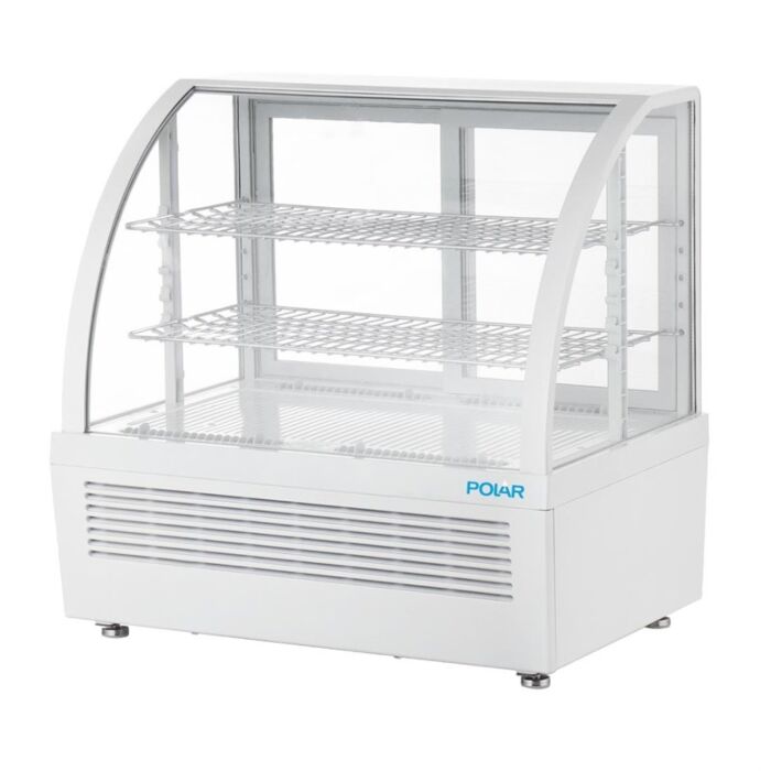 Polar C-Series Countertop Display Koelkast Wit 100Ltr