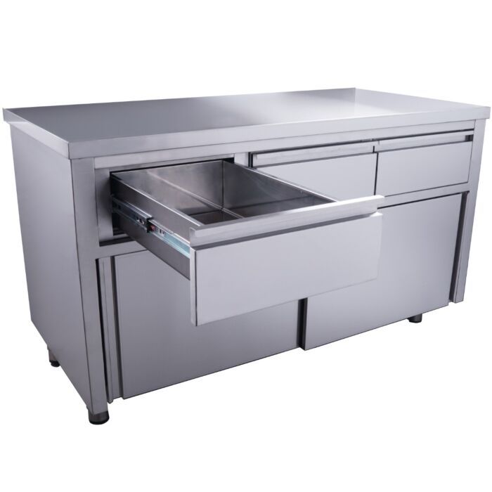 SARO Schuifdeurkast - 3 lades 1400X700mm, 700-2210