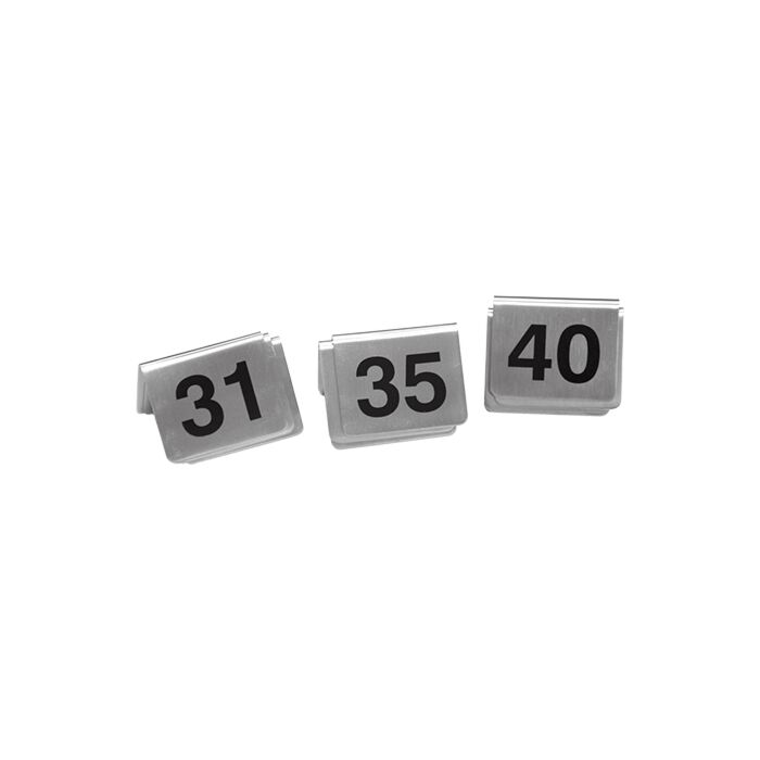 tafelnummer set (31~40), 705053, HVS-Select