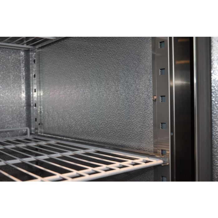 Koelkast Combisteel, RVS deuren, 1200L, 134(b)x201(h)x81(d), 230V/600W