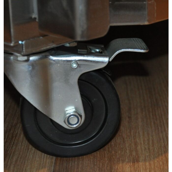 Koelkast Combisteel, RVS deuren, 1200L, 134(b)x201(h)x81(d), 230V/600W