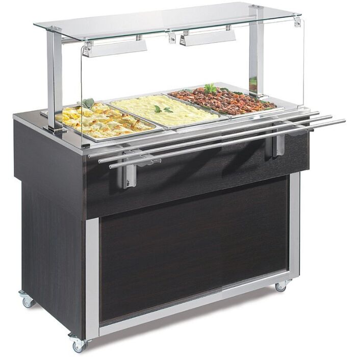 Buffet eiland Nordcap, Bain marie, 114(B) X 129(H) X 65(D), 230V/500W