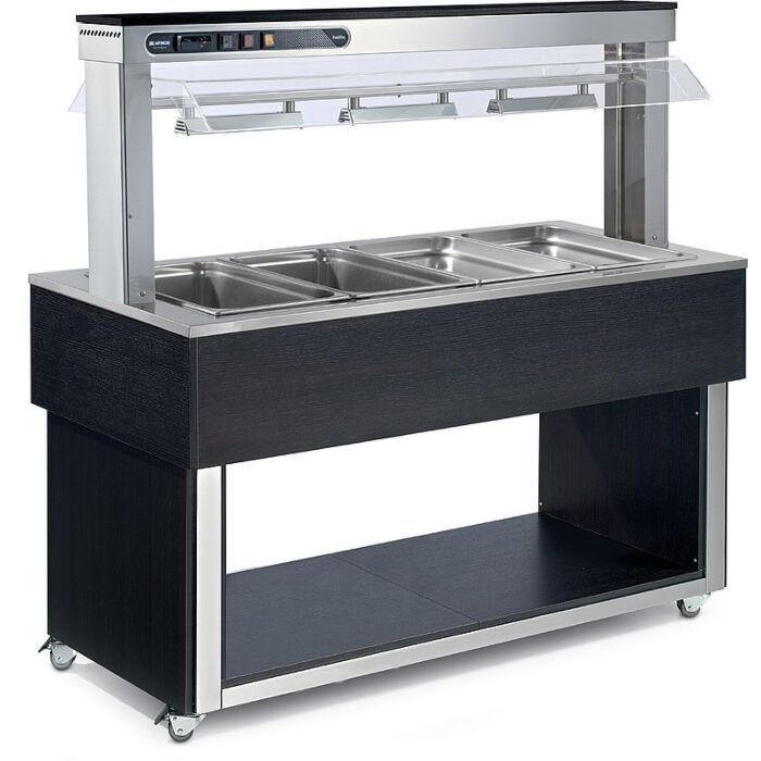 Buffet eiland Nordcap, Bain marie, 149(B) X 149(H) X 65(D), 230V/2x 1000W