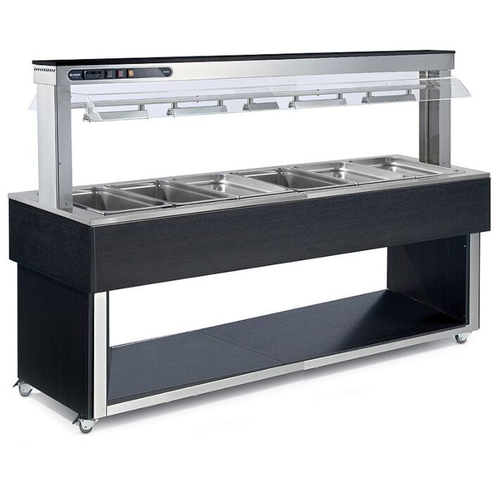 Buffet eiland Nordcap, Bain marie, 214(B) X 149(H) X 65(D), 400V/3x 1000W