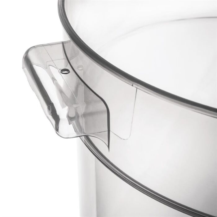 Vogue polypropyleen ronde vershoudbak 20L