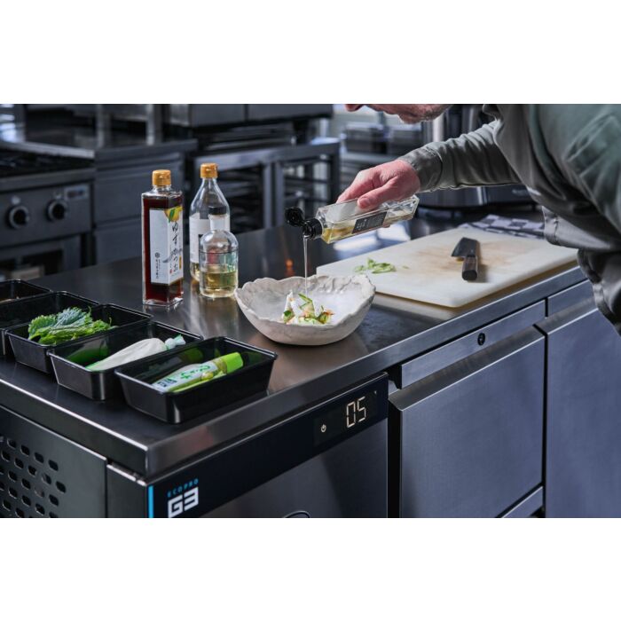 Foster G3 werkbank met laden, Koelkast +1/+4°C, rvs 304 uit- en inwendig, EP1/2H, 43-146