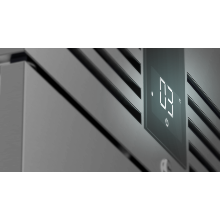 Foster G3 upright enkeldeurs, Vrieskast -18/-21°C, rvs uitwendig, rvs 304 deur, alu inwendig, EP700L, 41-106