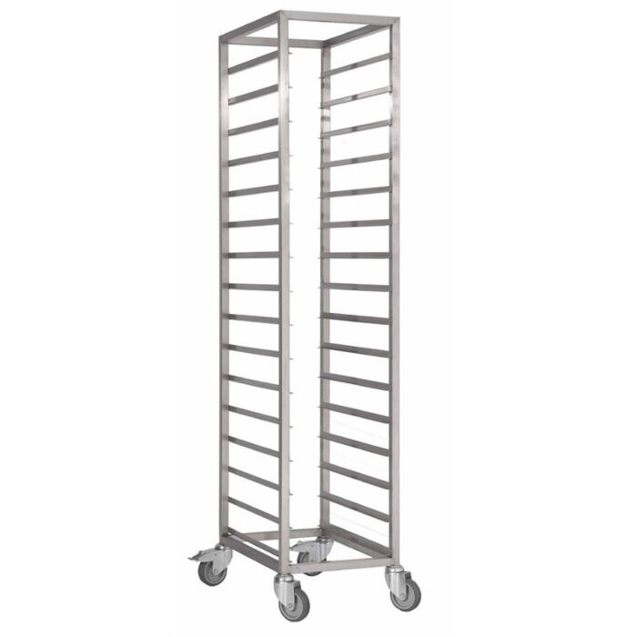 Gastro M regaalwagen GN1/1 met 18 etages