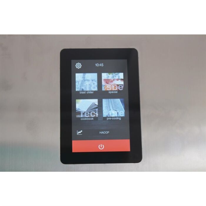 Polar U-serie snelkoeler/snelvriezer met touchscreen 12/8kg