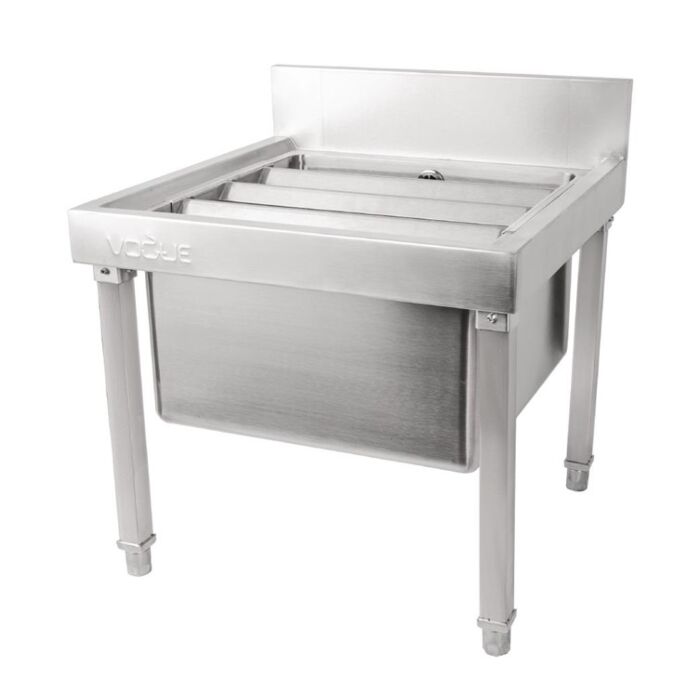 Spoelbak mop Vogue, RVS, 50(B)x50(D)x55(H)cm