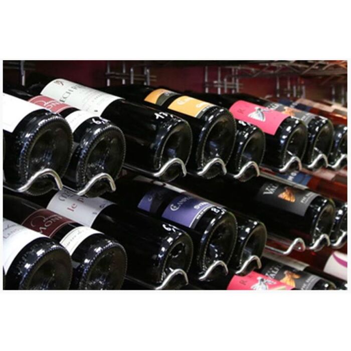 PRESENTATIE WIJNREK VERCHROOMD VISIOPLUS - 12 NIVEAUS - 36 FLESSEN