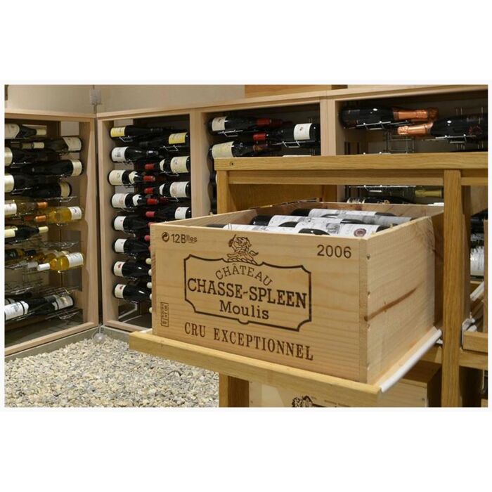 VISIOBOX - 3 MODULES MET 2 UITSCHUIFBARE NIVEAUS - MONTAGE IN LIJN OF OP ELKAAR