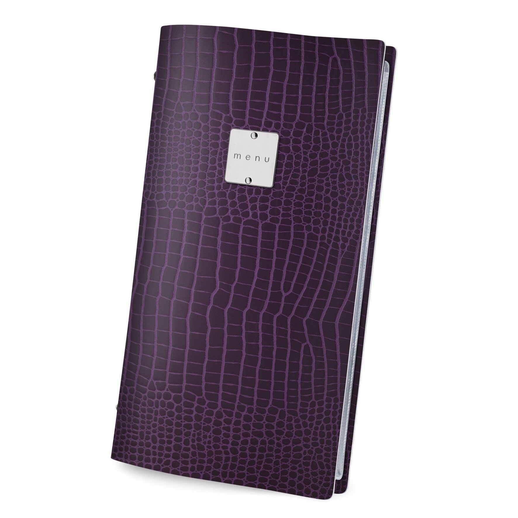 Dagstyle Menukaart Kroko A4 Smal Paars 29X155 dagstyle kopen in de aanbieding