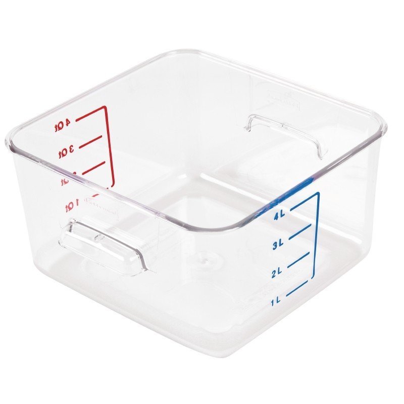 Voedseldoos Rubbermaid 4L 222Bx12Hx21Dcm Deksel Zie J878 rubbermaid kopen in de aanbieding