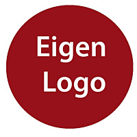 Met eigen logo