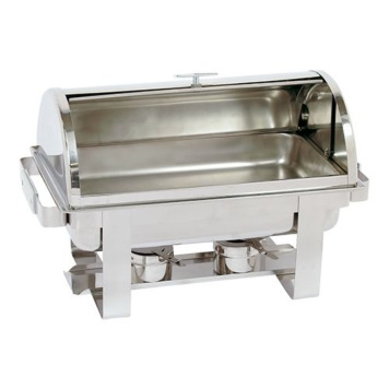 Chafing dish roll top